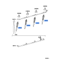 HKT PT-157 Glow Plug - Toyota 1KD-FTV 2KD-FTV - Replaces 19850-27010 & 19850-30010 (X4)