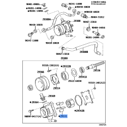 TOYOTA 29331-54130 Genuine Blade Vacuum Pump