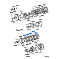 Toyota OEM Genuine DISC, CLUTCH (FOR FRONT CLUTCH) 35633-36040