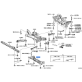 Toyota Genuine Front Suspension Brace for Prius G's ZVW30 52255-76010