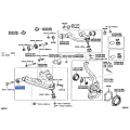 Toyota Land Cruiser Lexus LX470 Front Lower Arm Bush RH/LH 48654-60010