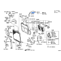 Hose, Radiator, Inlet - Toyota 16571-75260