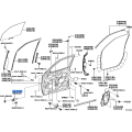 Toyota Front Door Check Assembly - 68610-60150