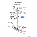 Front Bumper Guard Cover - Toyota Hilux RZN147 (2001-2005) Right Side