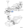 Power Seat Switch Adjuster Driver Left - TOYOTA Lexus