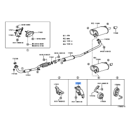 Bracket Exhaust Pipe
