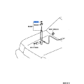 Toyota Manual Antenna Nut 86396-16020