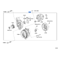 TOYOTA 27060-31120 Genuine Alternator