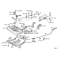 TOYOTA OEM Genuine PLATE SUB-ASSY, FUEL SUCTION SU003-04166