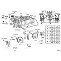 Gauge Sub-Assembly, Water Temperature Receiver