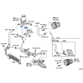 Toyota Power Steering Pressure Feed Tube Assembly 44410-60710