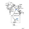 TOYOTA GENUINE HOSE, FUEL VAPOR FEED, NO.2 23827-75110