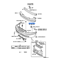 Toyota Genuine Front Bumper Support 52115-33110