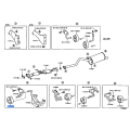 Toyota Exhaust System Hanger 17565-31040