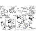 Toyota OEM Radiator Hose, No.3 - 16573-75070
