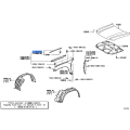 Toyota Seal, Hood To Front Fender, RH 53388-60020