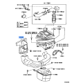 Toyota Hiace TRH213 TRH223 OEM Air Cleaner Inlet Intake Duct Tube 17709-30012