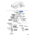 Toyota Rear Wheel Opening Extension Sub-Assembly RH 61063-60902