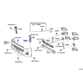 TOYOTA 52116-26092 Support, Front Bumper Side, LH