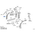 TOYOTA 61027-60571 Pillar Sub-Assy, Front Body, Outer RH