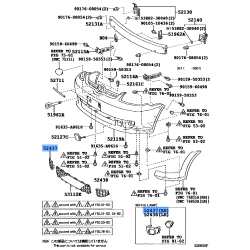 Cover Fog Lamp Fr Bum