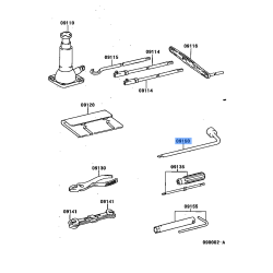Toyota Wrench, Hub Nut Box 09150-48010