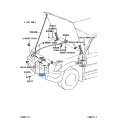 TOYOTA 53510-60230 Lock Assy, Hood