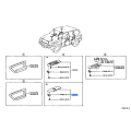 Panel Sub-Assembly, Front Armrest Base, Upper RH