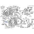 Toyota Front Fender Bracket 53821-16010