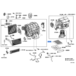 Toyota / Lexus  Air Refiner Element 87139-48050 fits: Camry, Innova and More
