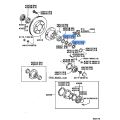 TOYOTA 43521-60011 Front Wheel Adjusting Nut