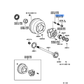 Bolt, Double Wheel Stop RH