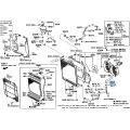 TOYOTA 16574-75030 Genuine Radiator Hose