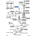 Lexus ES350 2007-2012 Rear Left Shock Absorber Strut