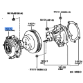 TOYOTA 16210-31010 Fluid Coupling Assembly