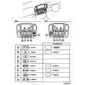 TOYOTA Bezel, Switch 84656-60030
