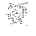 TOYOTA OEM Washer, Plate (For Valve Spring Seat) 90201-23003