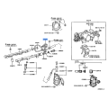 TOYOTA GENUINE DAMPER ASSY, FUEL PRESSURE PULSATION 23270-75050 OEM