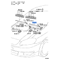 Front Wiper Arm, LH - Toyota (85221-12350)