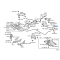 GENUINE Lock Sub Assembly Fuel OEM Toyota 77037-12050