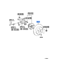 Toyota Rear Disc Brake Rotor 42431-42060