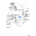 TOYOTA 53630-60060 Genuine Hood Lock Control Cable Assembly