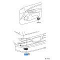 Reflector Assy, Reflex, LH