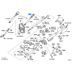 TOYOTA 45817-60020 Genuine Stopper, Steering Shaft Thrust