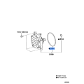 TOYOTA 29344-22011 O-Ring Vacuum Pump