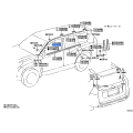 Toyota MOULDING, ROOF DRIP SIDE FINISH, RH/LH 75551-60120