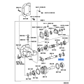 TOYOTA 90311-16001 SEAL, OIL (FOR POWER TAKE-OFF)