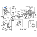 TOYOTA 53731-12160 Genuine Front Apron To Cowl Side Member Upper Right Hand