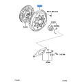 TOYOTA 31210-60280 Clutch Cover Assembly