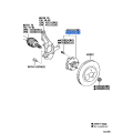 Front Wheel Hub FEBEST 0182-ZZE150MF OEM 43550-28010